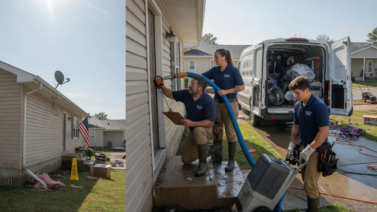 Ceiling Water Damage Restoration in Rose Hill, VA near me